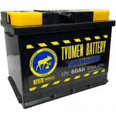 Аккумулятор Тюмень 60Ah 550EN (прямая полярность + -)