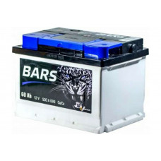 Аккумулятор Bars 60Ah 530EN (обратная полярность - +) (низкий)