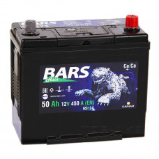 Аккумулятор Bars (JIS) 50Ah 450EN (обратная полярность - +)