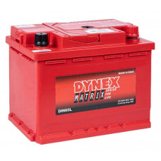 Аккумулятор EXIDE (Dynex) Matrix 60Ah 600EN (обратная полярность - +)