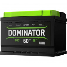Аккумулятор Dominator 60Ah 600EN (обратная полярность - +)