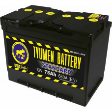 Аккумулятор Тюмень 75Ah 660EN (обратная полярность - +)